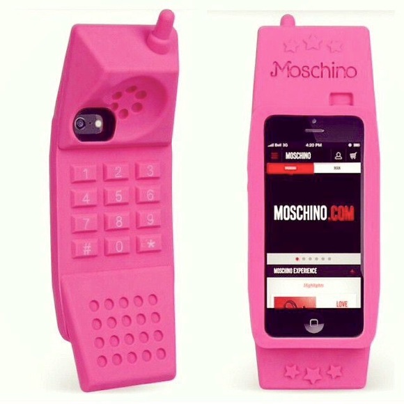 Moschino iphone cover pink Barbie phone - Picture 1 of 2